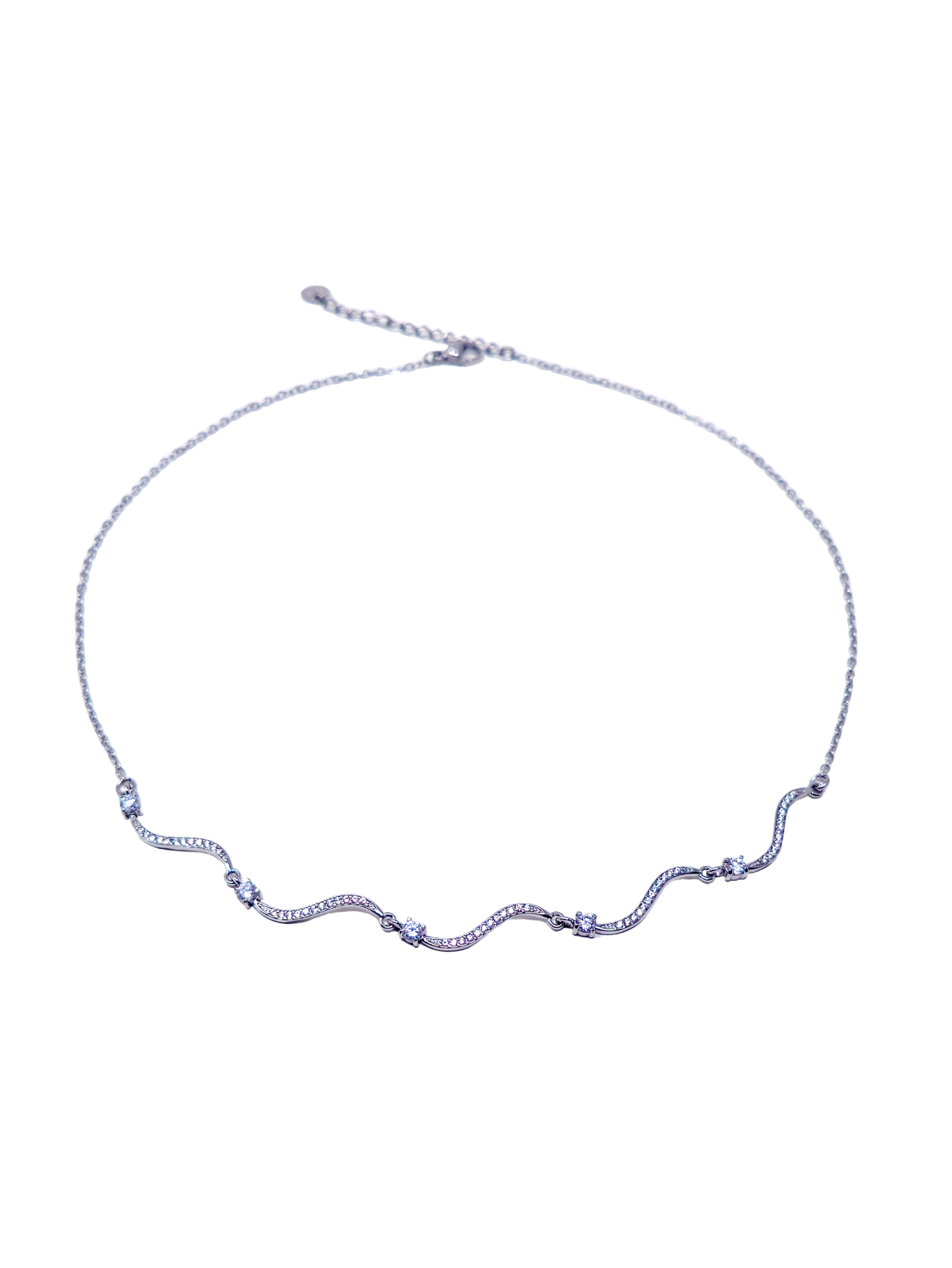 Collana Girocollo "Artemide" Silver