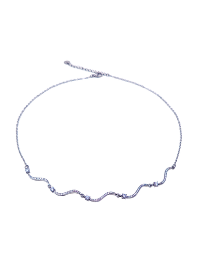 Collana Girocollo "Artemide" Silver