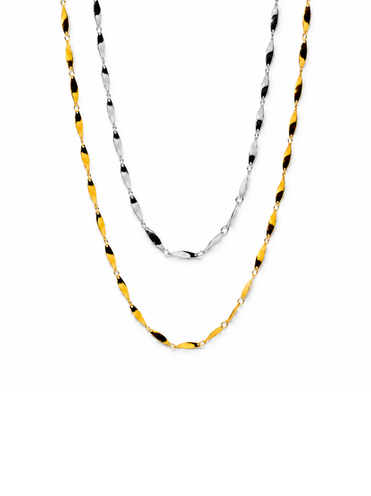 Collana Girocollo "Essenza" 40+5 cm. Gold o Silver