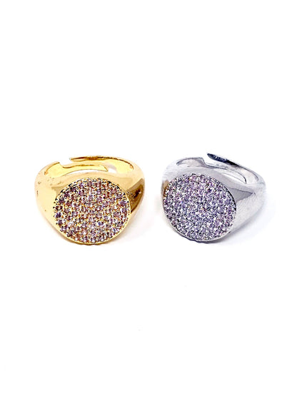 Anello Chevalier Regolabile "Icona" Gold o Silver - 333HOPE333