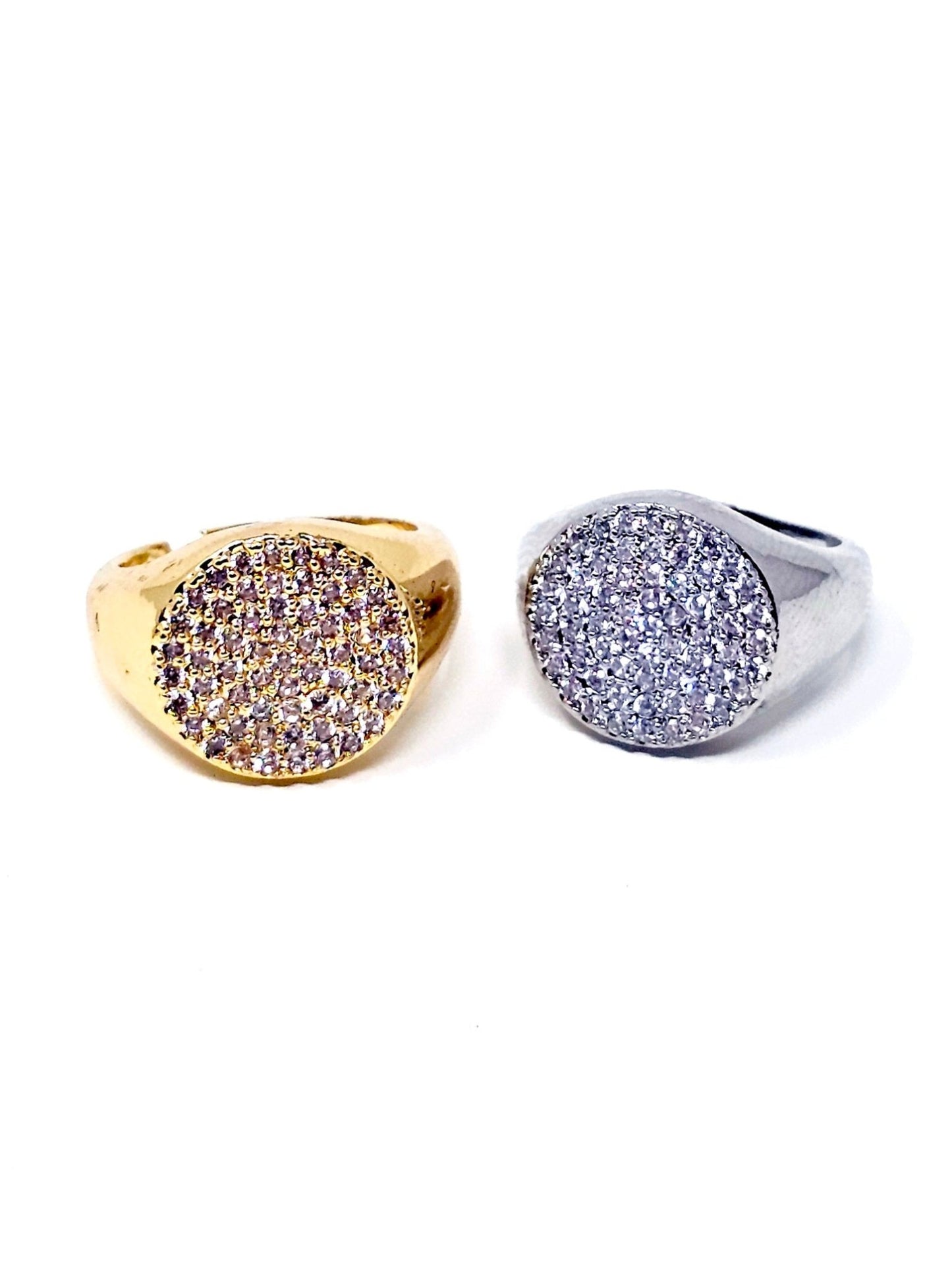 Anello Chevalier Regolabile "Icona" Gold o Silver - 333HOPE333