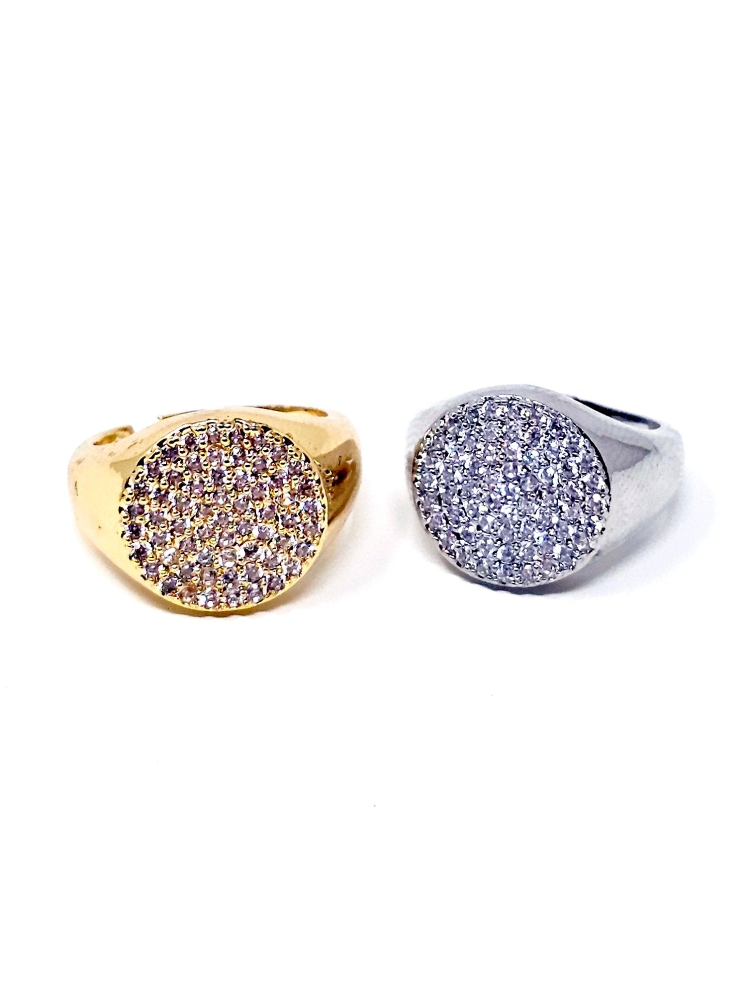 Anello Chevalier Regolabile "Icona" Gold o Silver - 333HOPE333