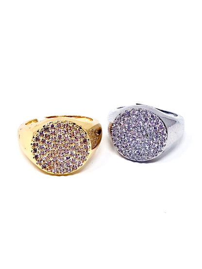 Anello Chevalier Regolabile "Icona" Gold o Silver - 333HOPE333