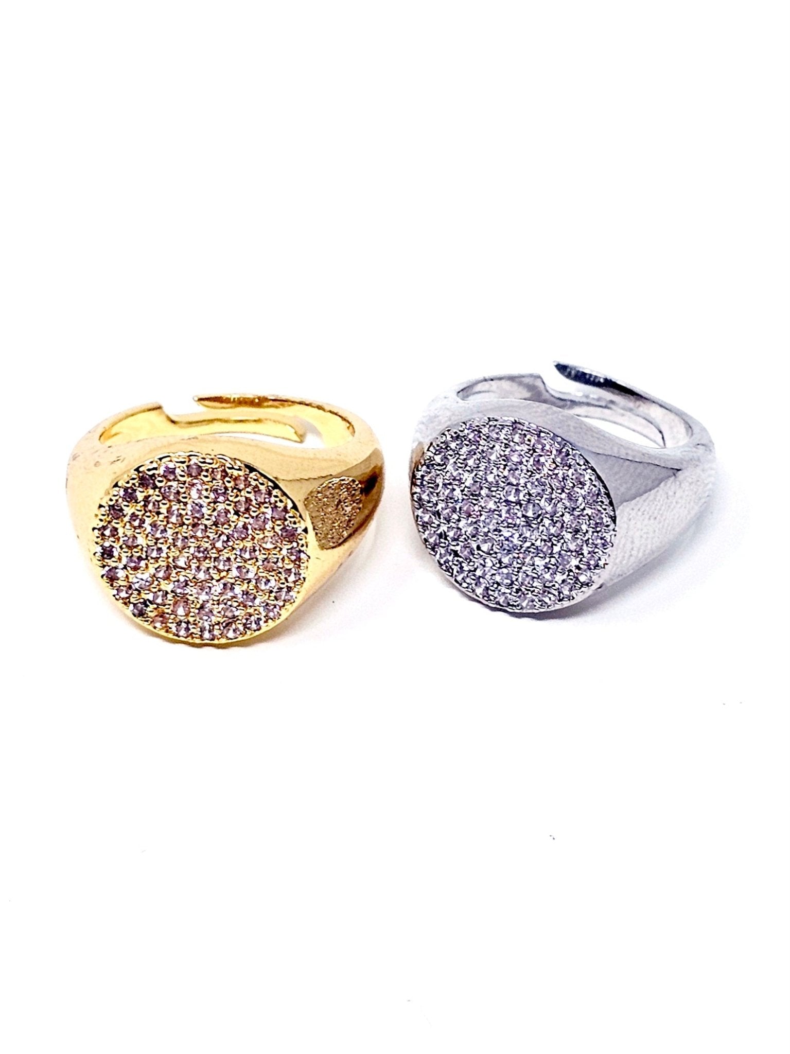 Anello Chevalier Regolabile "Icona" Gold o Silver - 333HOPE333