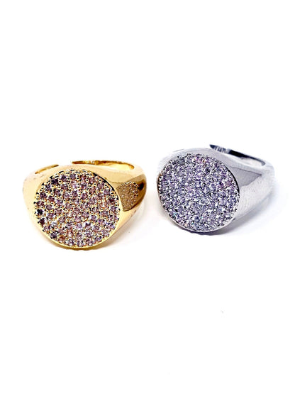 Anello Chevalier Regolabile "Icona" Gold o Silver - 333HOPE333