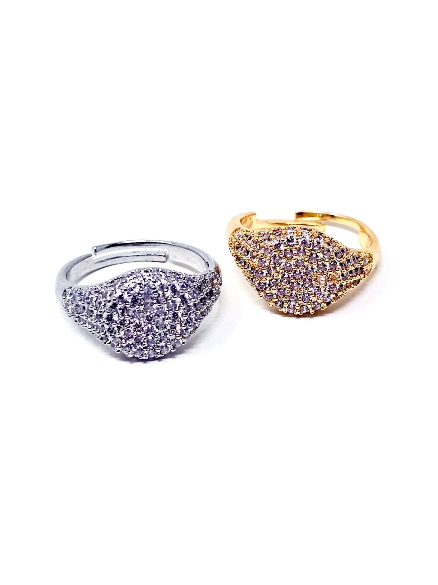 Anello Chevalier Regolabile "Magnifica" Gold o Silver - 333HOPE333