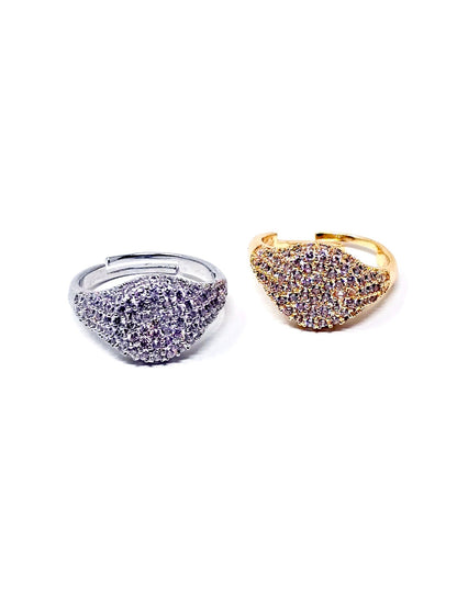 Anello Chevalier Regolabile "Magnifica" Gold o Silver - 333HOPE333