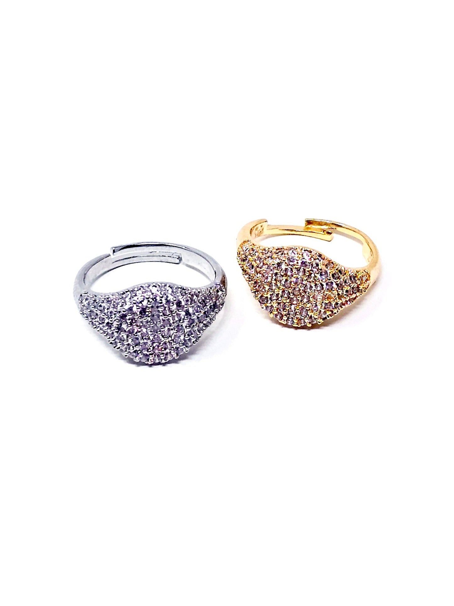 Anello Chevalier Regolabile "Magnifica" Gold o Silver - 333HOPE333