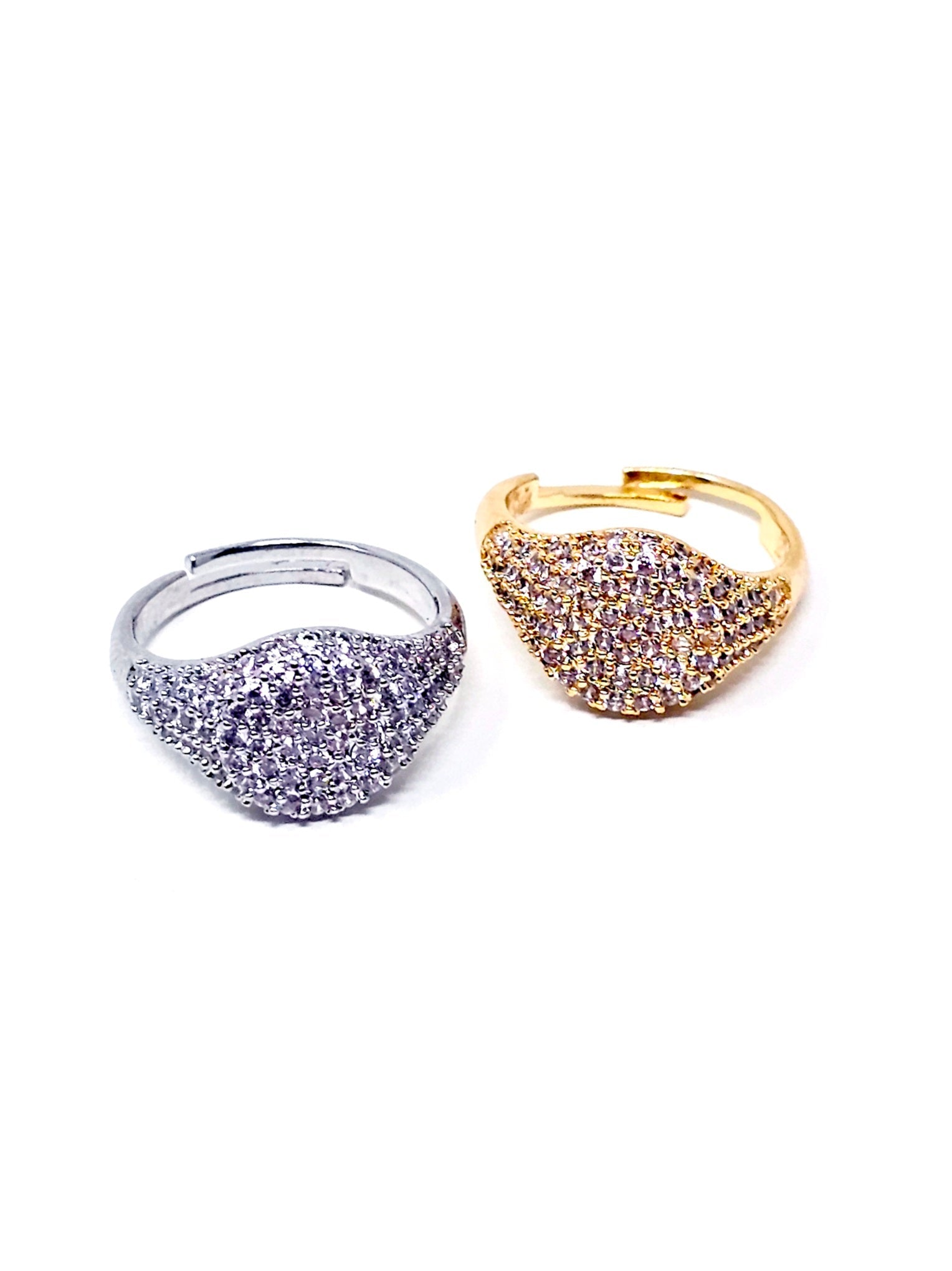 Anello Chevalier Regolabile "Magnifica" Gold o Silver - 333HOPE333