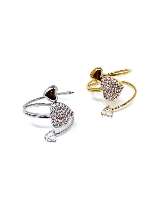 Anello Regolabile "Affections" Gold o Silver - 333HOPE333