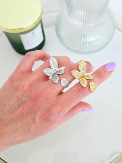 Anello Regolabile "Fly" Gold o Silver - 333HOPE333