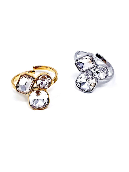 Anello Regolabile "Gemme" Gold o Silver - 333HOPE333