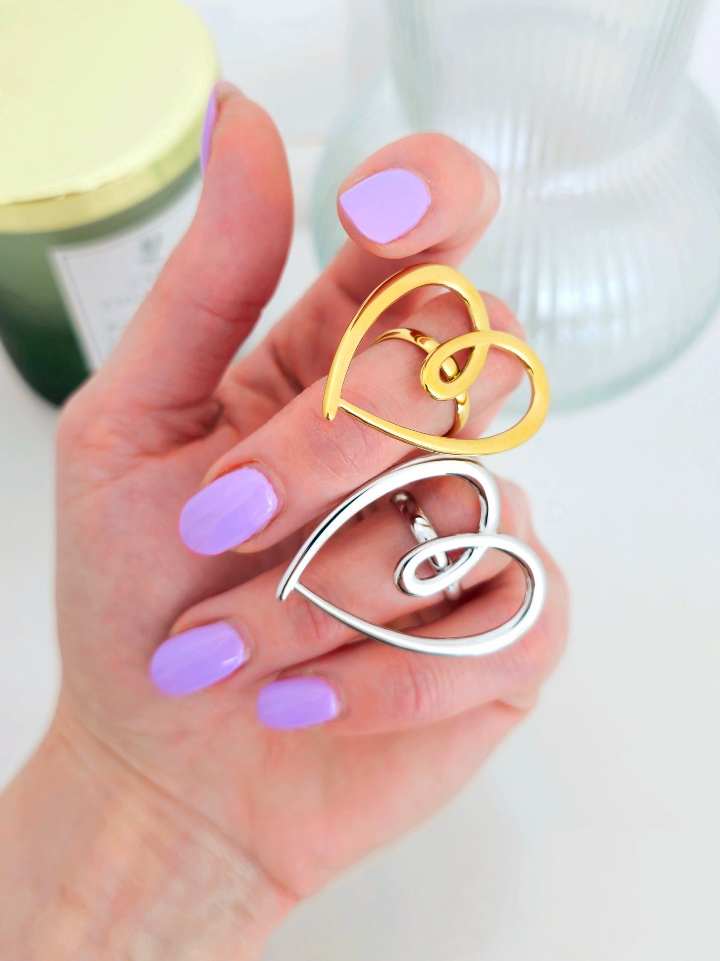 Anello Regolabile "Infinity Love Big" Gold o Silver - 333HOPE333