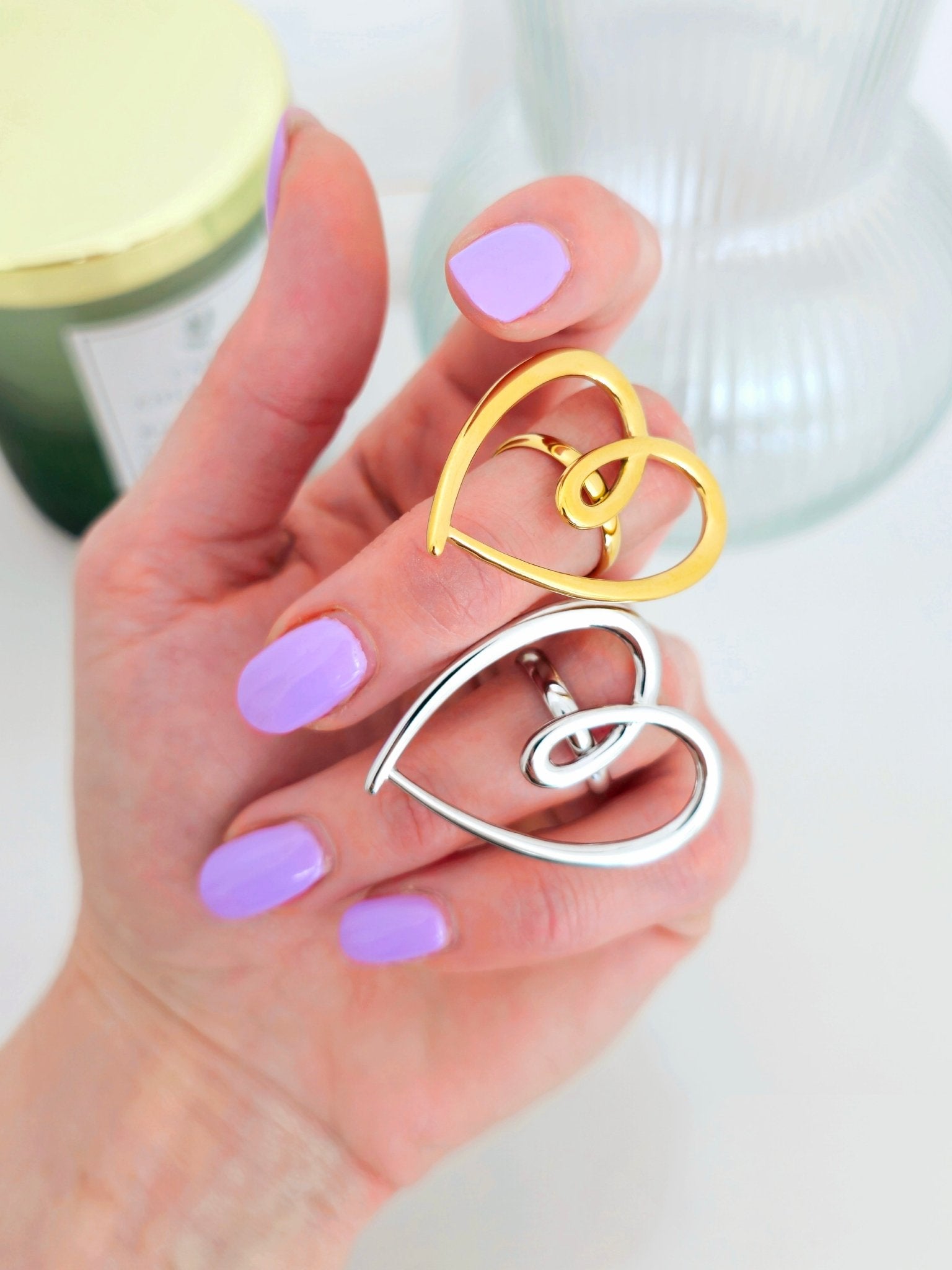 Anello Regolabile "Infinity Love Big" Gold o Silver - 333HOPE333