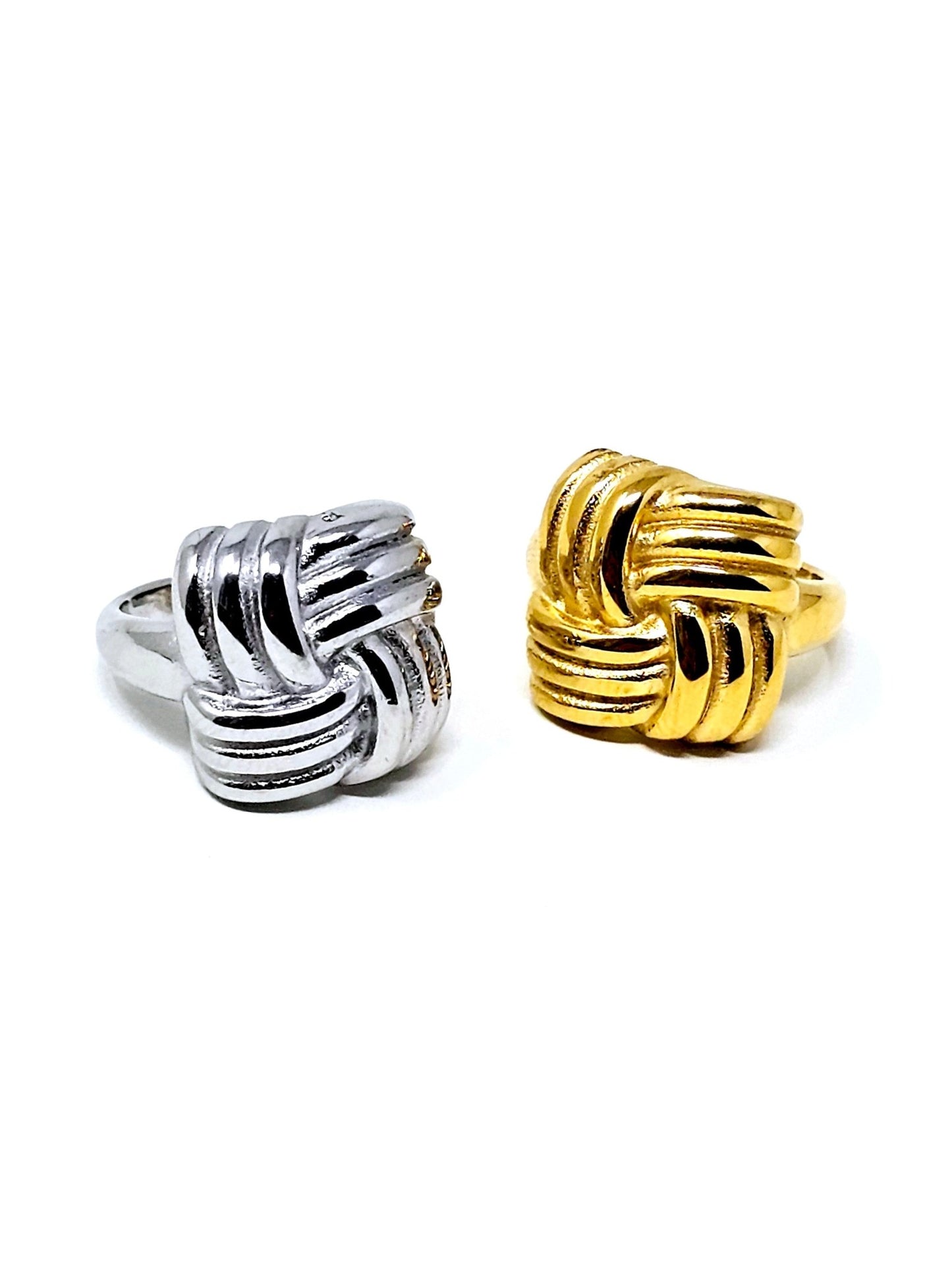 Anello Regolabile "Intreccio" Gold o Silver - 333HOPE333