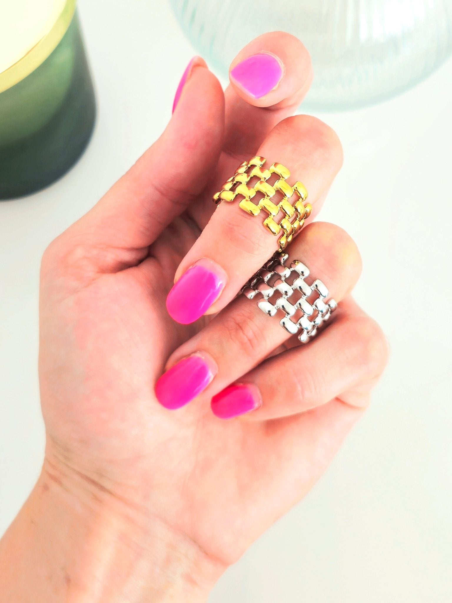 Anello Regolabile "Lucrezia" Gold o Silver - 333HOPE333