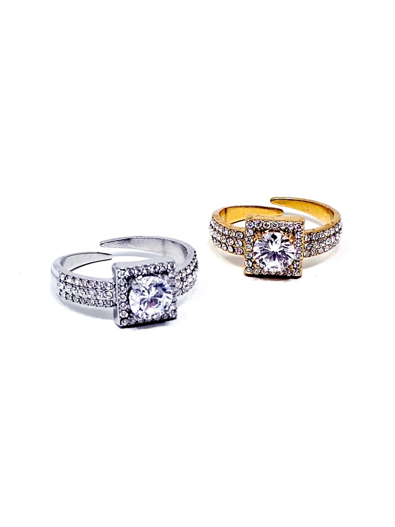 Anello Regolabile "Lumina" Gold o Silver - 333HOPE333