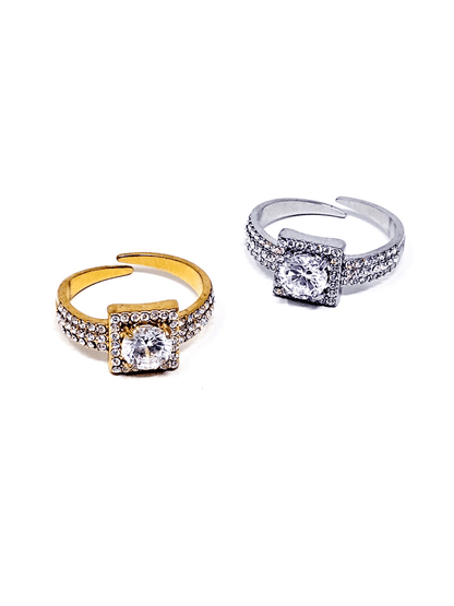 Anello Regolabile "Lumina" Gold o Silver - 333HOPE333