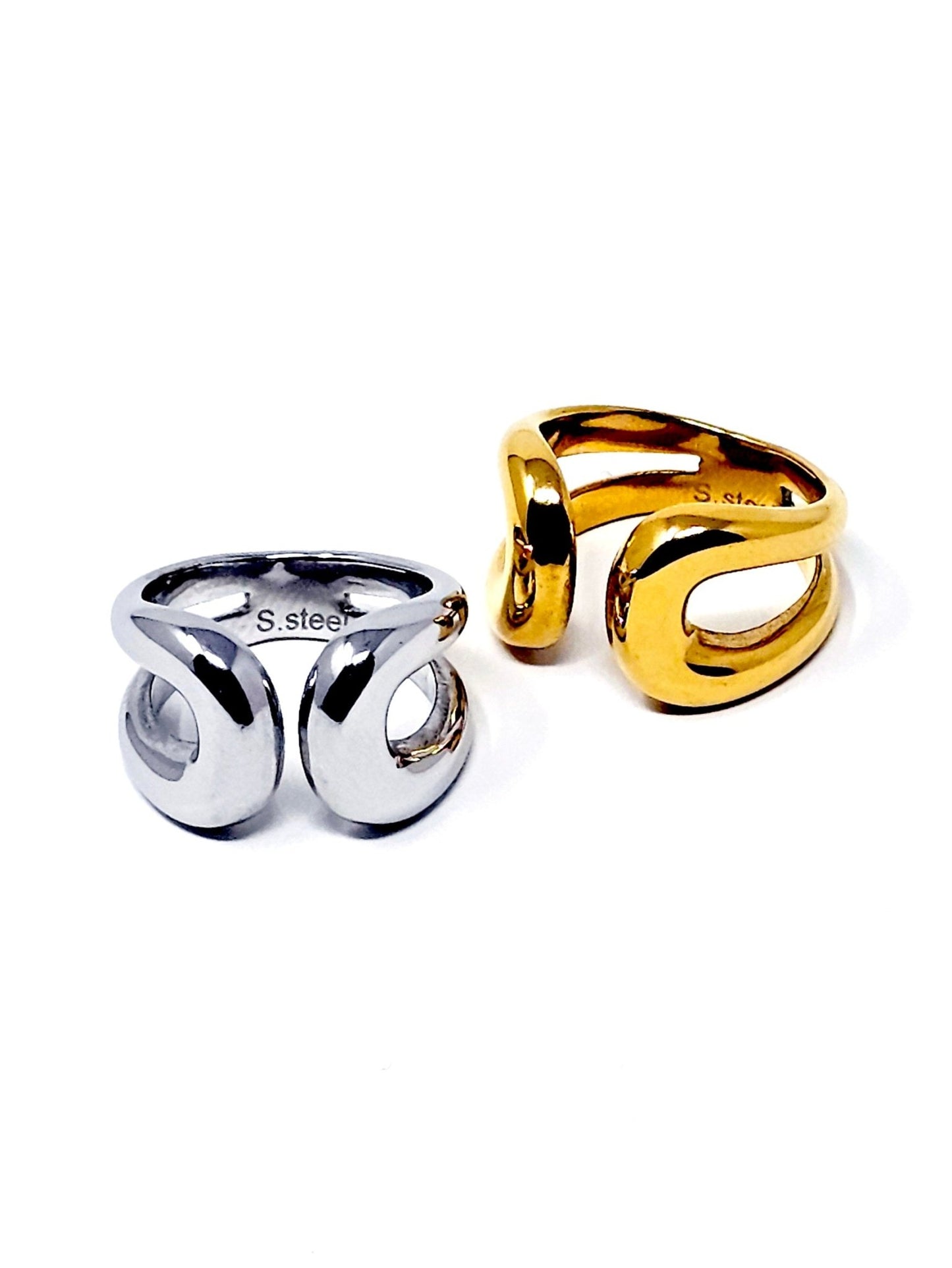 Anello Regolabile "Manta" Gold o Silver - 333HOPE333