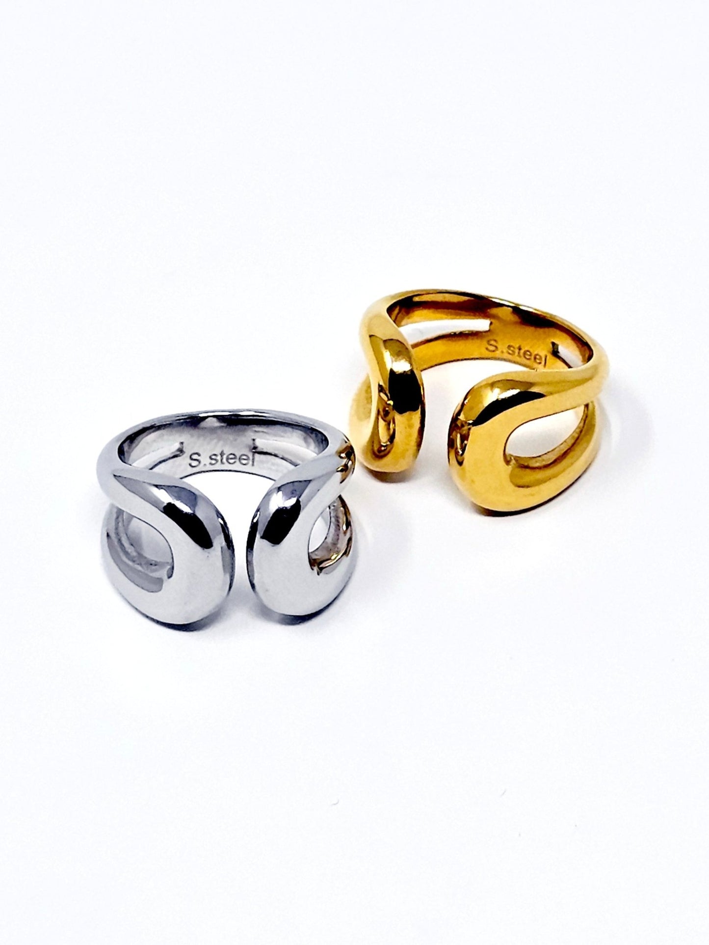 Anello Regolabile "Manta" Gold o Silver - 333HOPE333