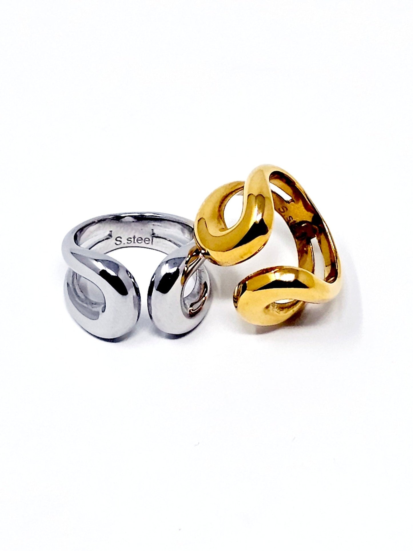 Anello Regolabile "Manta" Gold o Silver - 333HOPE333