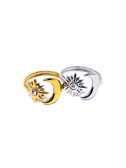 Anello Regolabile "Midnight" Gold o Silver - 333HOPE333