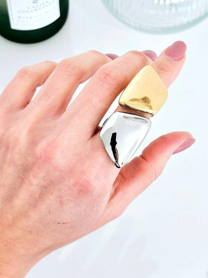 Anello Regolabile "Monolith" Gold o Silver - 333HOPE333