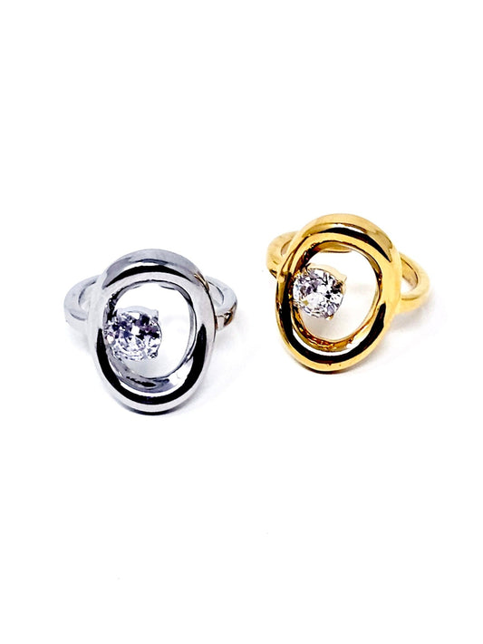 Anello Regolabile "Omega Light" Gold o Silver - 333HOPE333