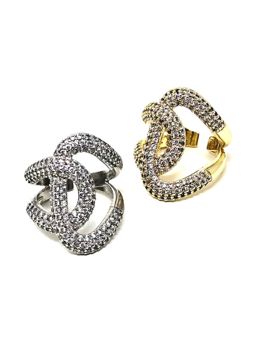 Anello Regolabile "Parthenope Shine" Gold o Silver - 333HOPE333