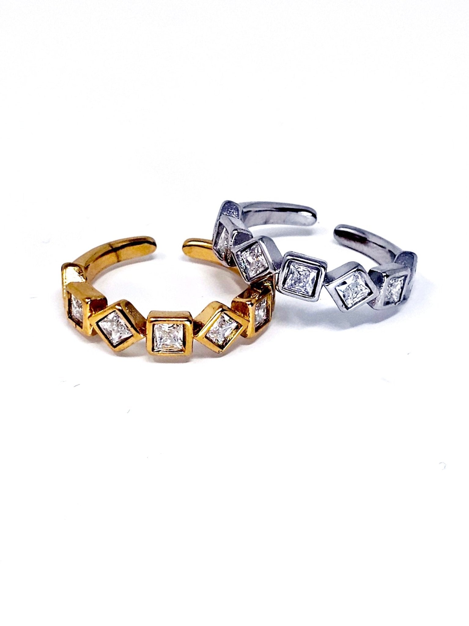 Anello Regolabile "Prisma" Gold o Silver - 333HOPE333