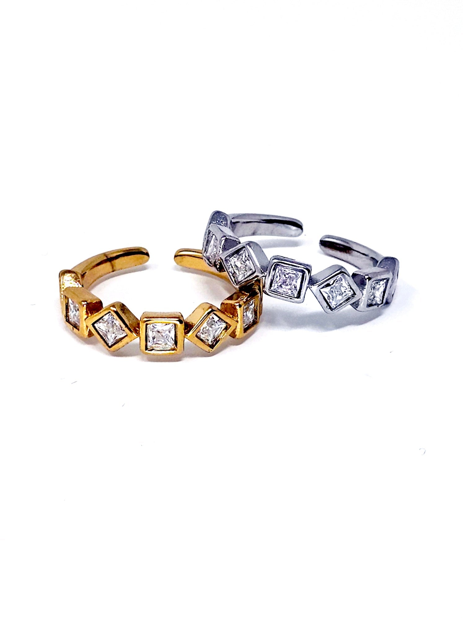Anello Regolabile "Prisma" Gold o Silver - 333HOPE333