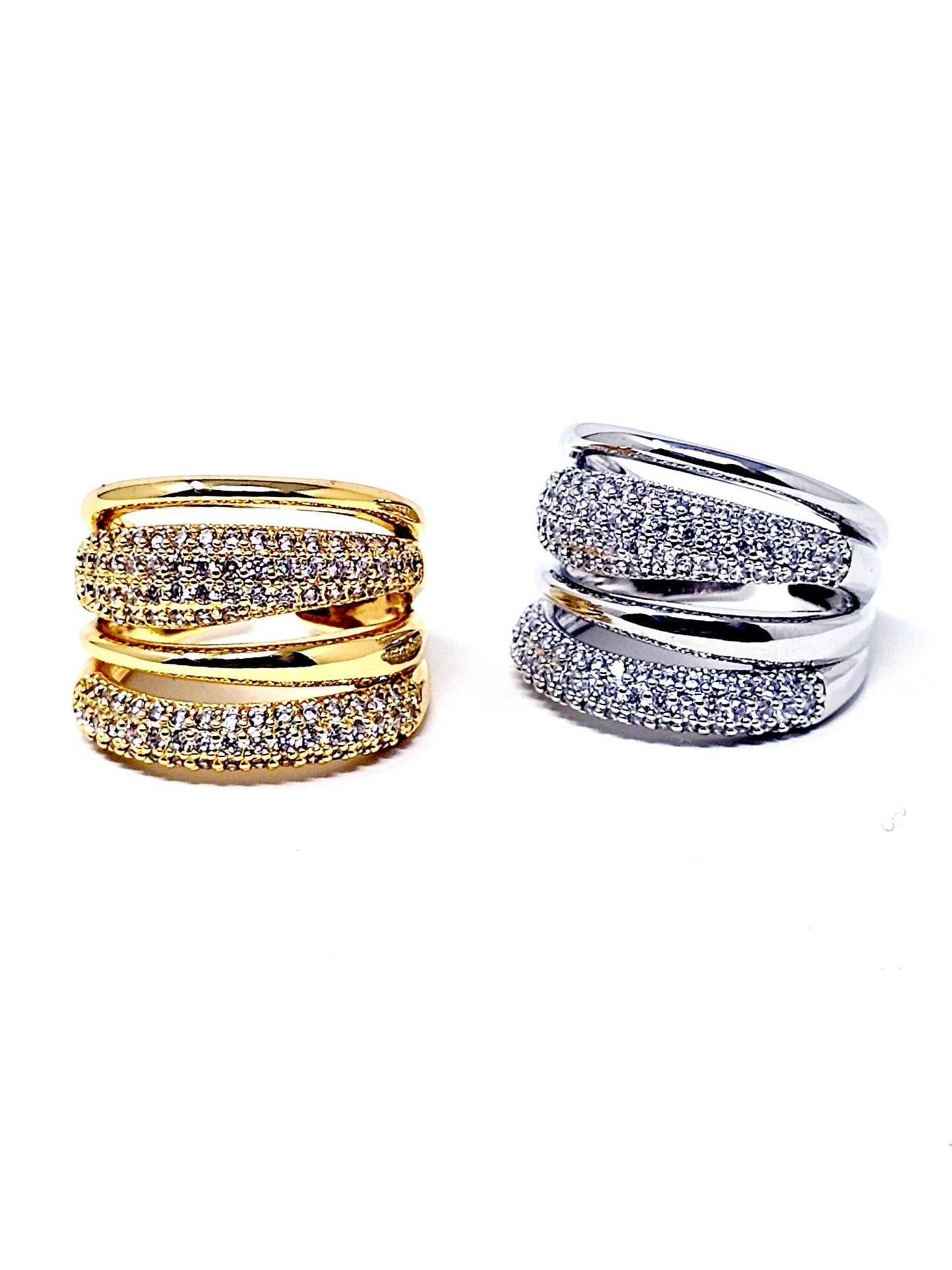 Anello Regolabile "Sabrina" Gold o Silver - 333HOPE333