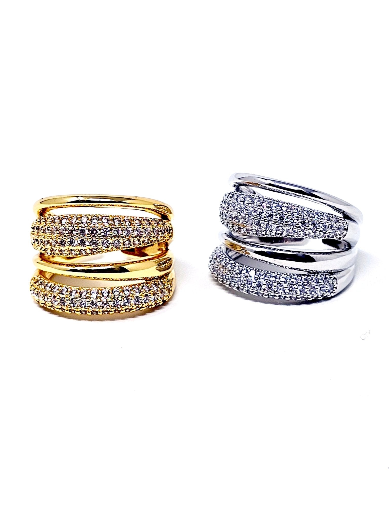 Anello Regolabile "Sabrina" Gold o Silver - 333HOPE333