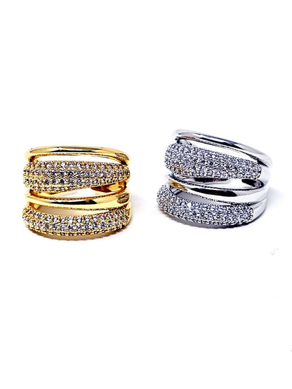 Anello Regolabile "Sabrina" Gold o Silver - 333HOPE333