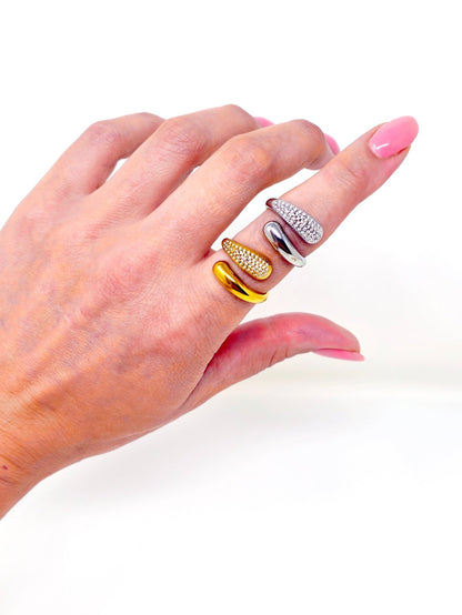 Anello Regolabile "Saby" Gold o Silver - 333HOPE333