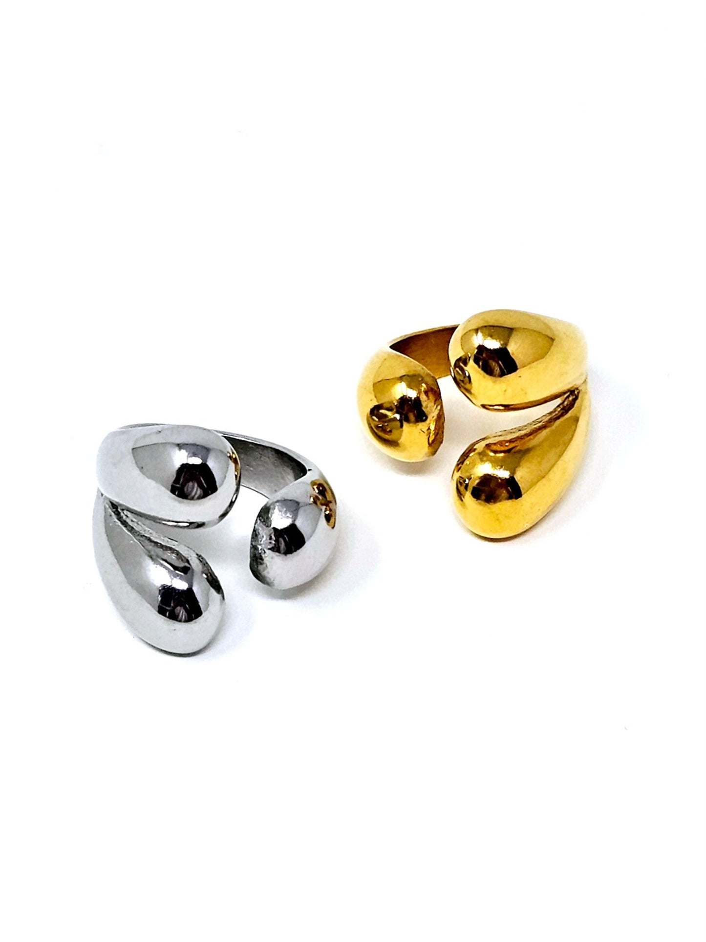 Anello Regolabile "Triple Drop" Gold o Silver - 333HOPE333