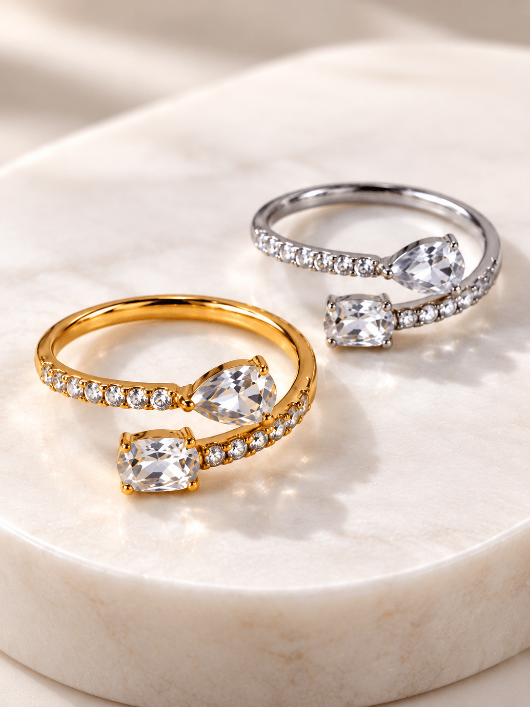 Anello Regolabile "Venere" Gold o Silver - 333HOPE333