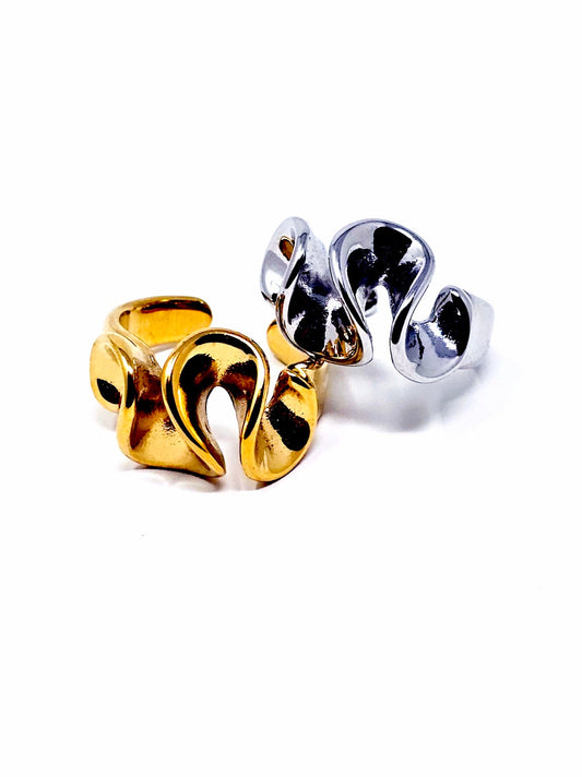 Anello Regolabile "Volant" Gold o Silver - 333HOPE333