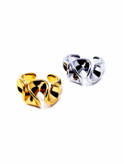 Anello Regolabile "Volant" Gold o Silver - 333HOPE333