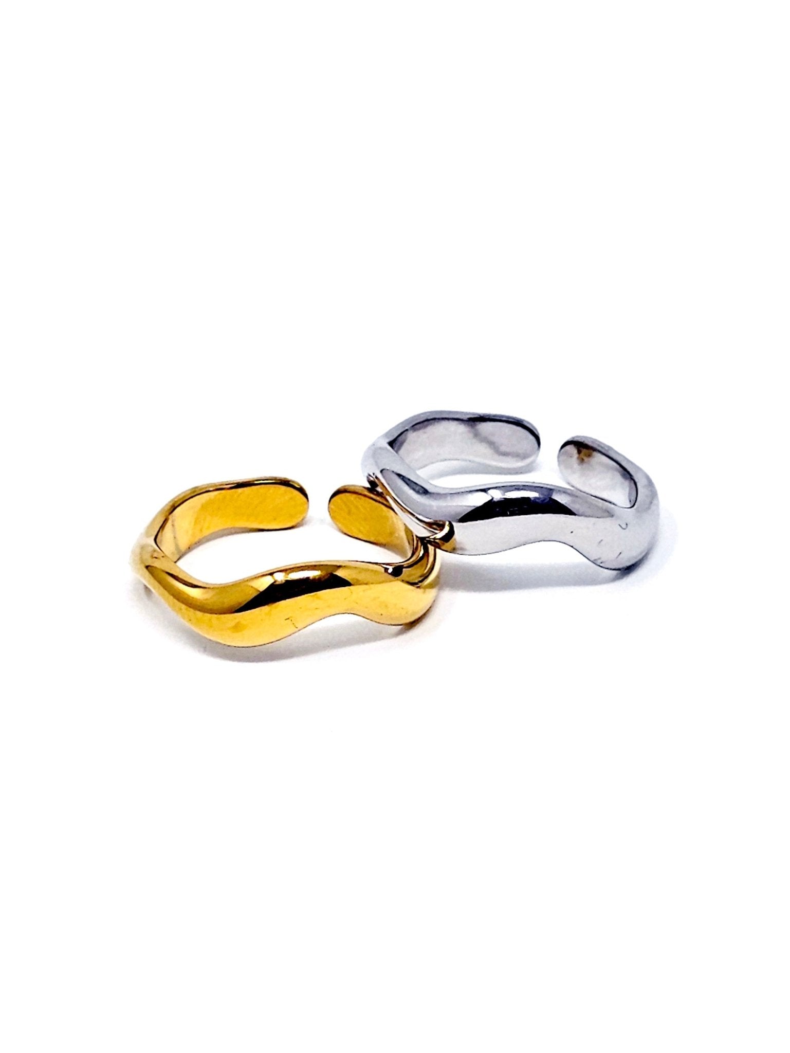 Anello Regolabile "Waves" Gold o Silver - 333HOPE333