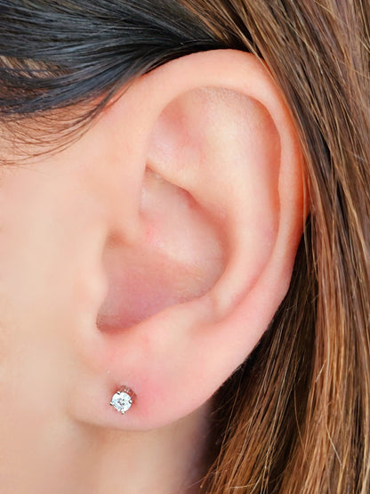 Orecchini a forma di piccolo sole in argento sterling, alti Orecchini a forma di piccolo sole in argento sterling, alti