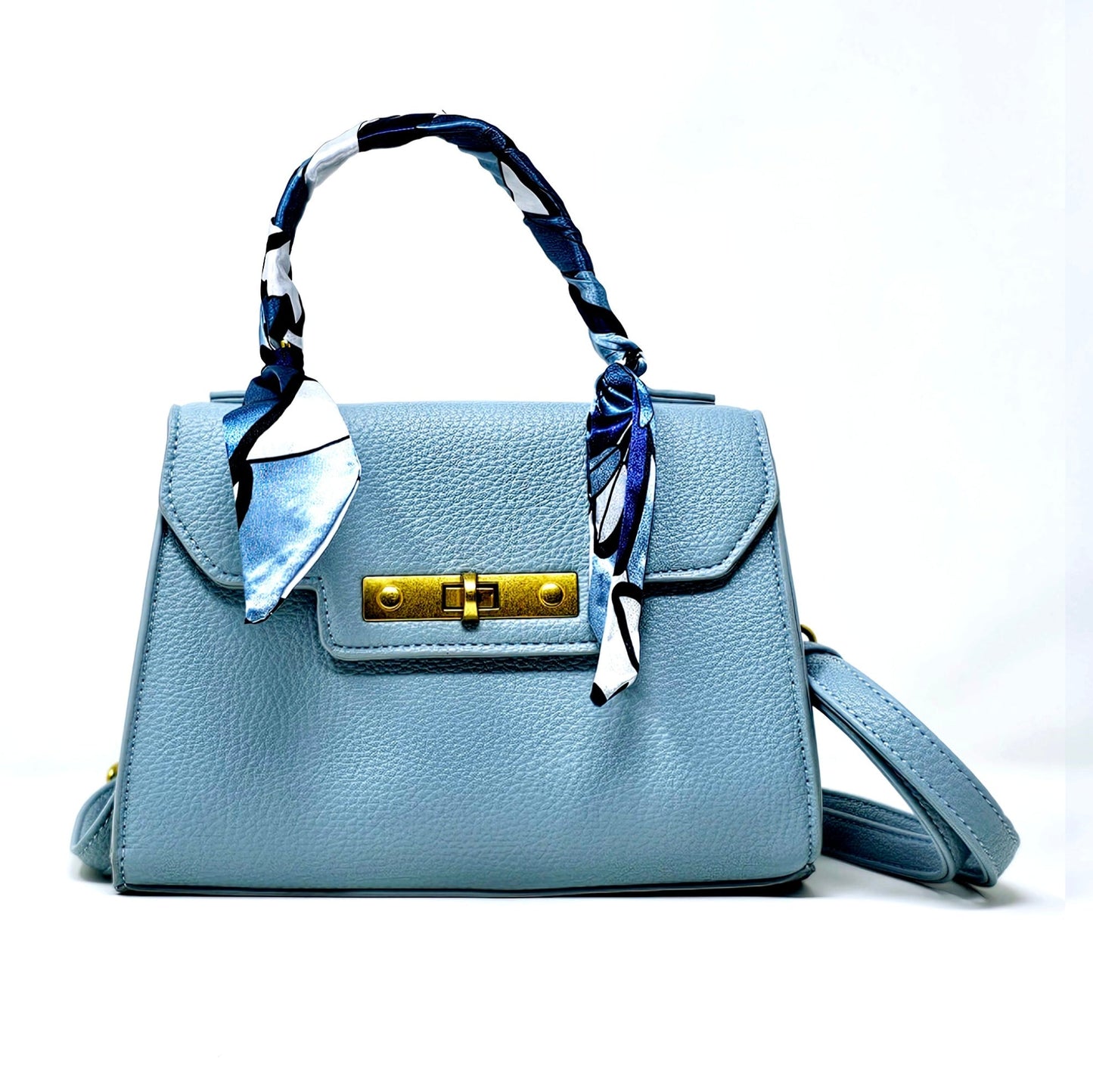 Borsa "Foulard" Azzurro Polvere - 333HOPE333