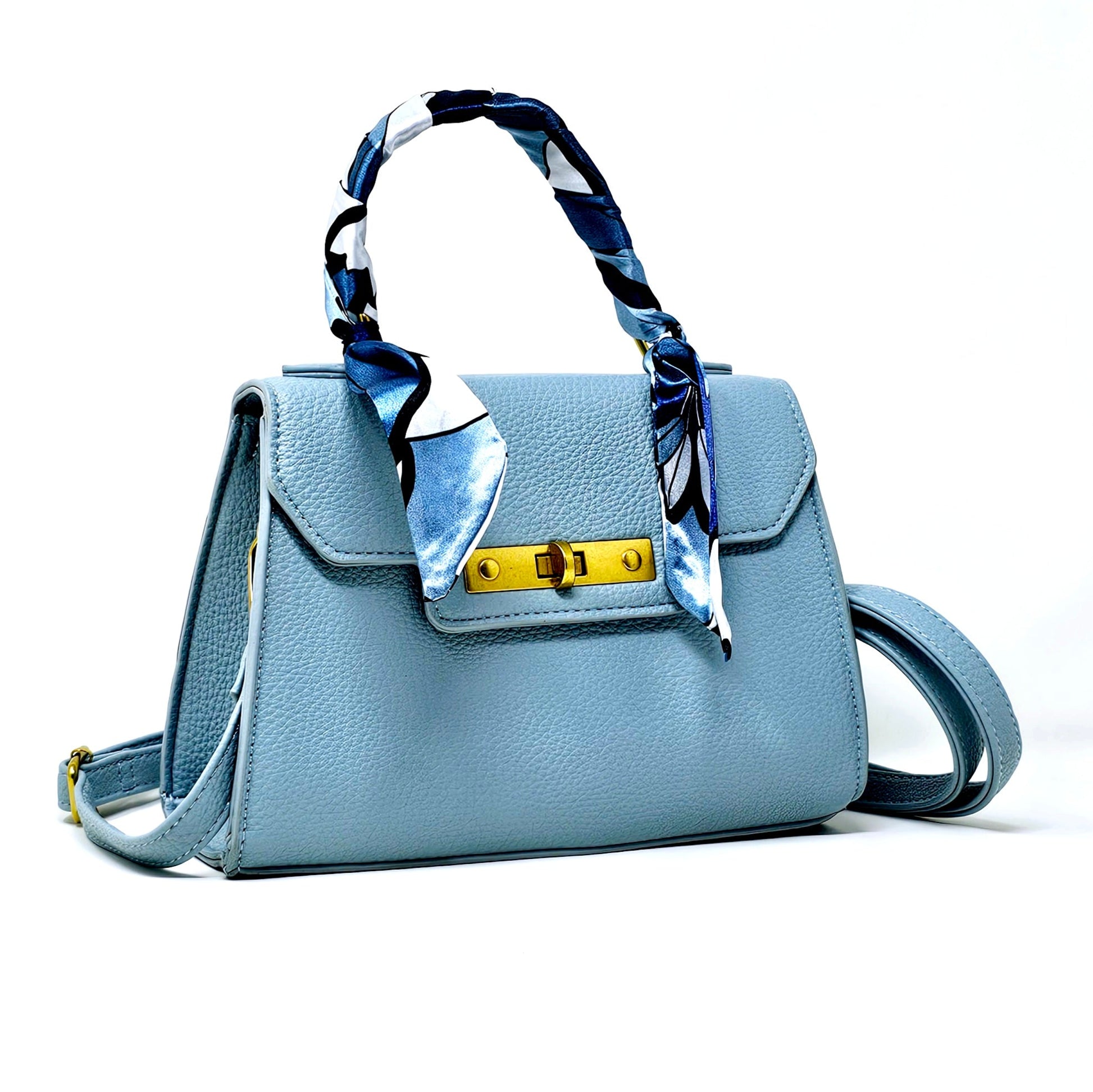 Borsa "Foulard" Azzurro Polvere - 333HOPE333