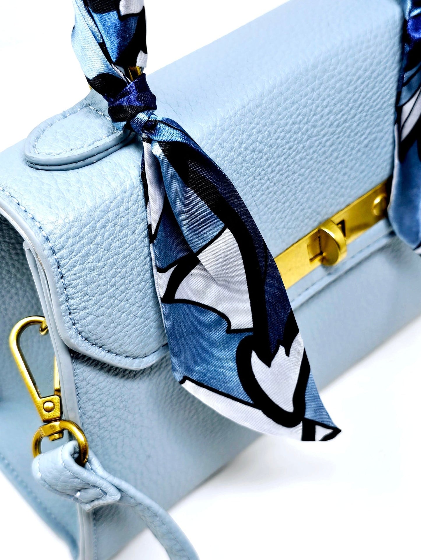 Borsa "Foulard" Azzurro Polvere - 333HOPE333