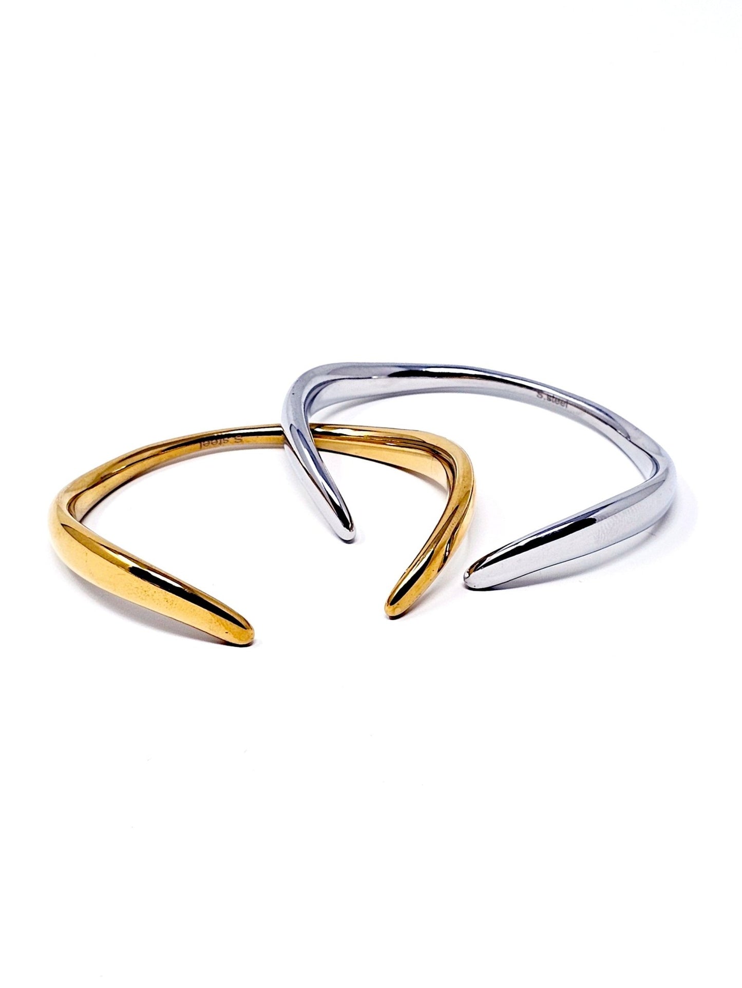 Bracciale Bangle "Fins" Gold o Silver - 333HOPE333