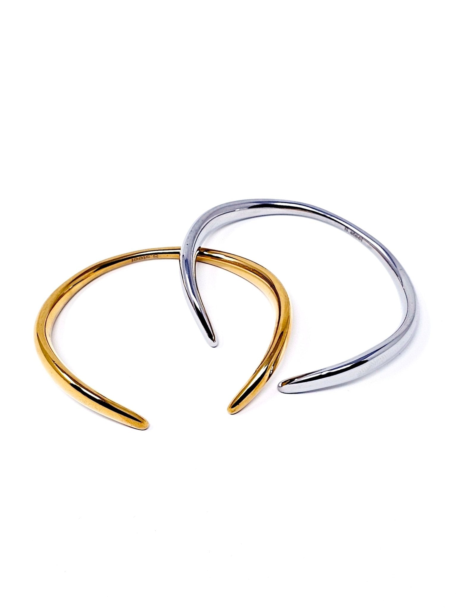 Bracciale Bangle "Fins" Gold o Silver - 333HOPE333