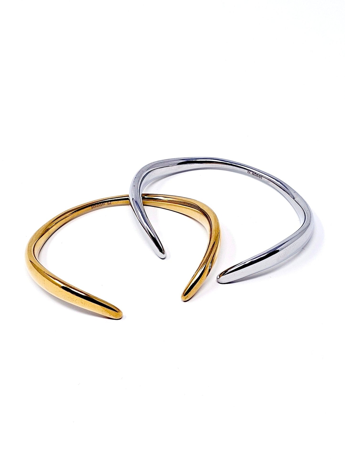 Bracciale Bangle "Fins" Gold o Silver - 333HOPE333