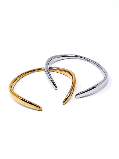 Bracciale Bangle "Fins" Gold o Silver - 333HOPE333