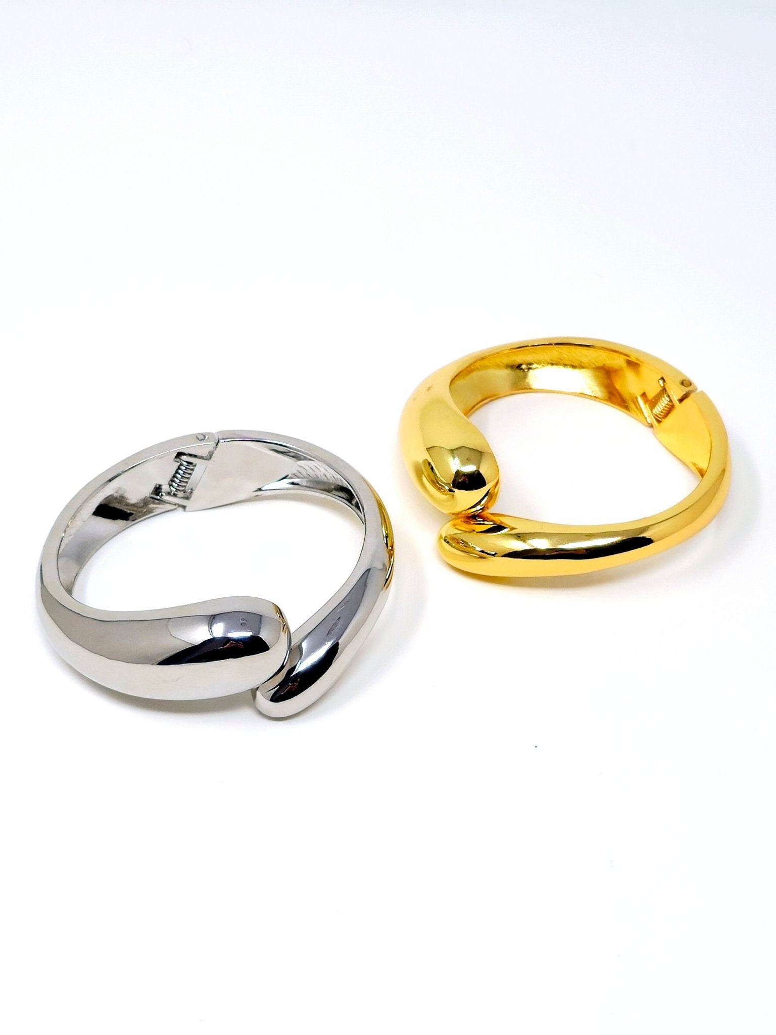 Bracciale Bangle "Fluid” Gold o Silver - 333HOPE333