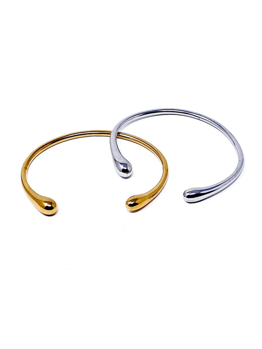 Bracciale Bangle "Little Drops" Gold o Silver - 333HOPE333